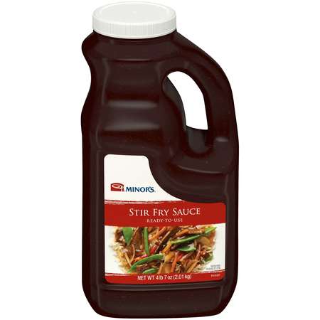 MINORS Minor's Stir Fry Sauce .5 gal. Bottle, PK4 00050000316113